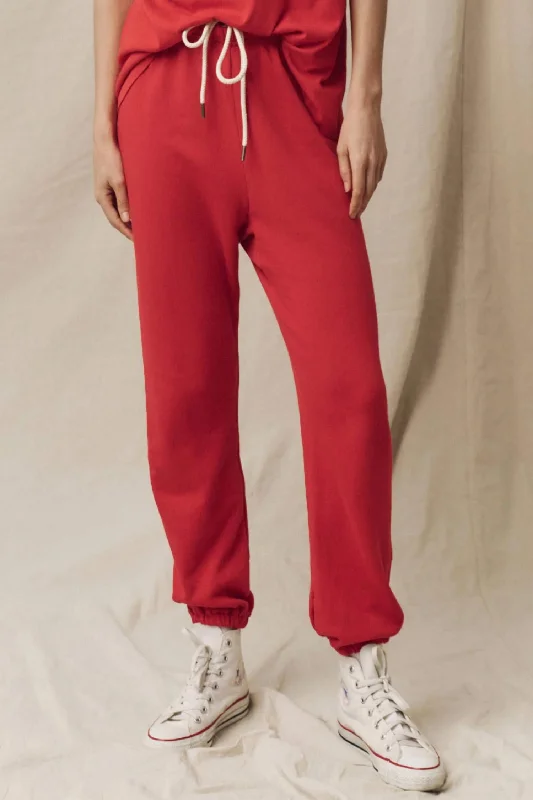 Women's Stylish Professional Garments You'Ll Love Us Because Stadium Sweatpant In Campfire