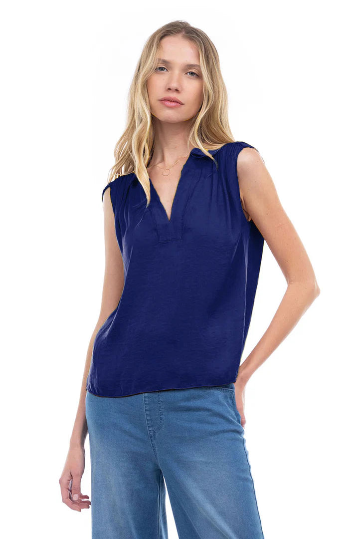 Women's Apparel And Garments Unbeatable Prices Randi Sleeveless V Neck Top