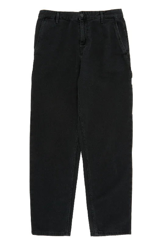 Women's Date Night Outfit Elegant Simplicity Wardrobe Carhartt WIP Women's Pierce Pants - Black