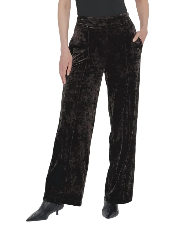 Women's Activewear Apparel Special Offer For You Shay Crushed Velvet Suite Pant In Double