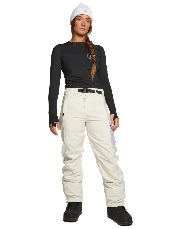 Women's Outerwear Clothing Shop Our Looks SHE RIPZ PANT - SNOW WHITE