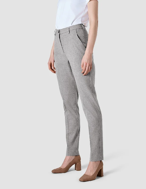 Women's Wedding Apparel Fashion-Forward Outfits Essential Pants Tapered Cloud Grey