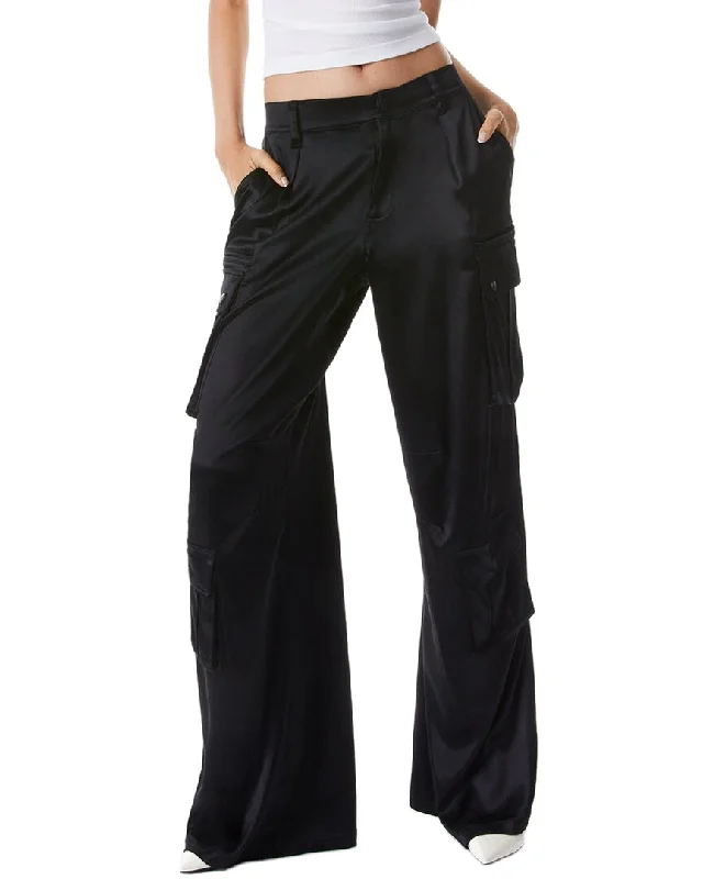 Women's Transitional Clothes Hot Styles alice + olivia Joette Low-Rise Cargo Pant