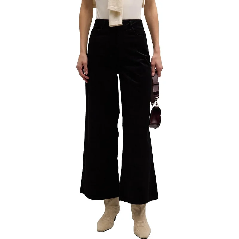 Women's Comfortable Apparel The Latest Trends Womens Corduroy Ankle Wide Leg Pants