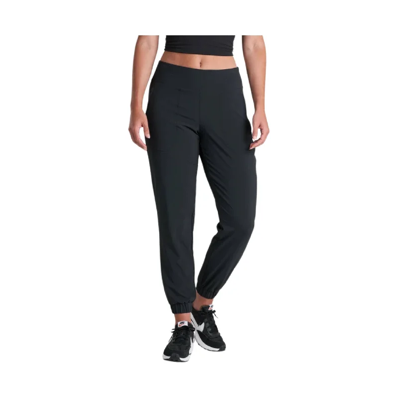 Women's Effortless Casual Outfit Trend Forward Threads For Her Kuhl Women's Vantage Lined Joggr - Black