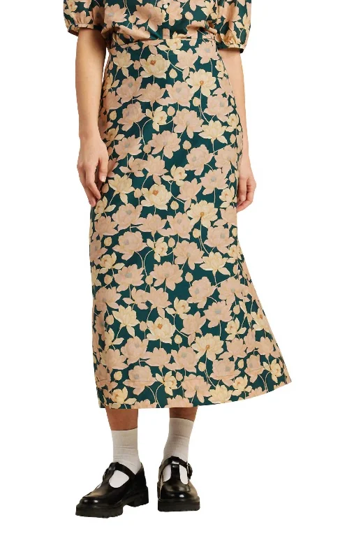 Women's Evening Outfit Evening Elegance Demi Skirt In Jasper Twilight