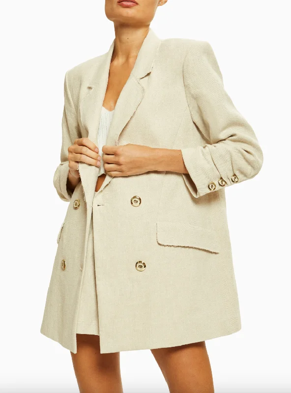 Women's Travel Outfit Set Ends Soon Gianni Jacket - Natural